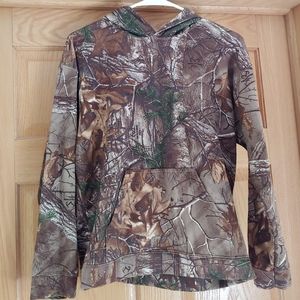 Realtree Camouflage Hooded Pullover
